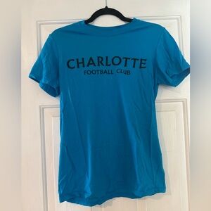 Charlotte FC Teal Crewneck T-Shirt